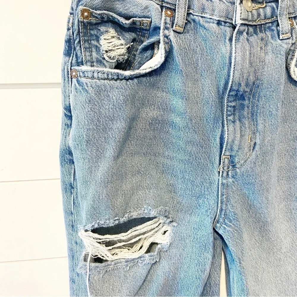We the free | High Rise Distressed Jeans Size 26